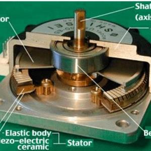 Piezoelectric micro motor